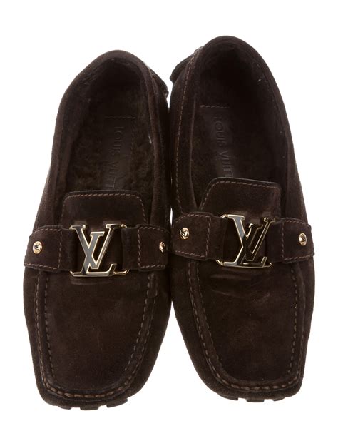 lv loafers|louis vuitton suede loafers.